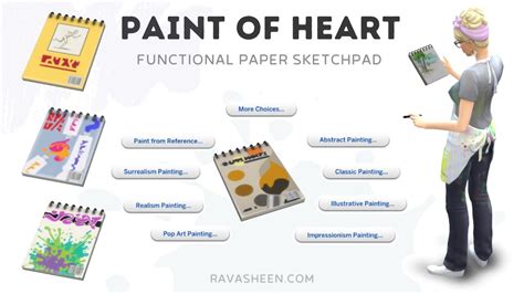 paper sketchpad sims 4